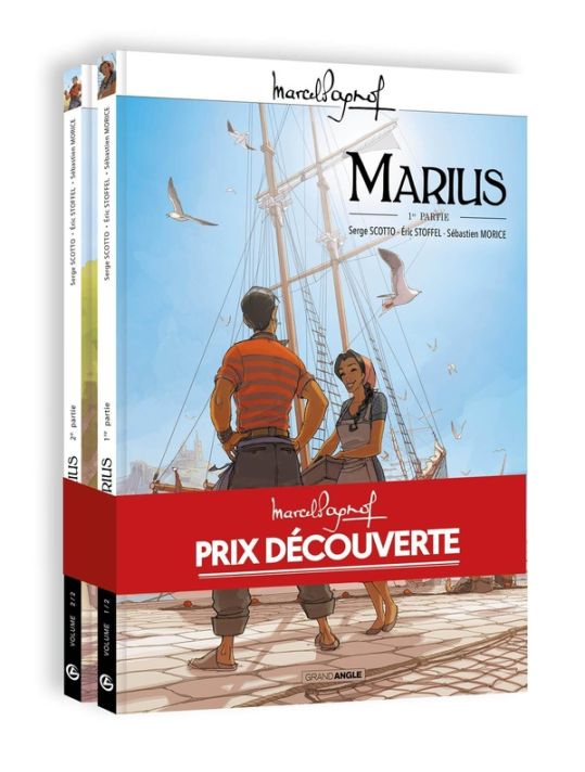 Marius - pack découverte tomes 1 et 2 main product photo
