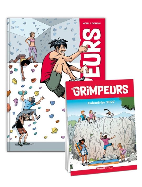 Les grimpeurs tome 1 + calendrier 2027 offert main product photo