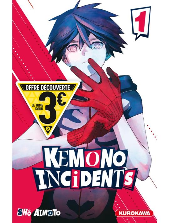 Kemono incidents tome 1 (petit prix) main product photo