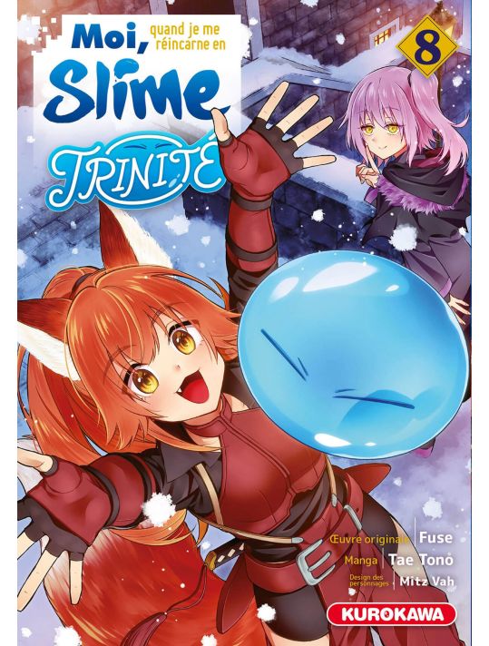 Moi, quand je me réincarne en slime - trinité tome 8 main product photo
