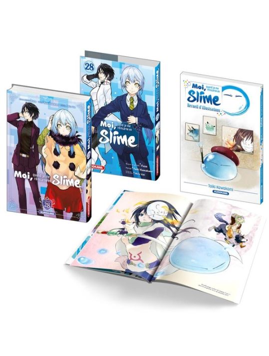 Moi, quand je me réincarne en slime tome 28 (collector) main product photo