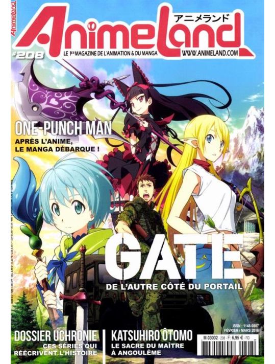 Animeland Tome 208 ; Février / Mars 2016 main product photo