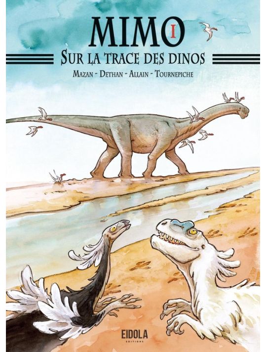 Mimo sur la trace des dinos tome 1 main product photo
