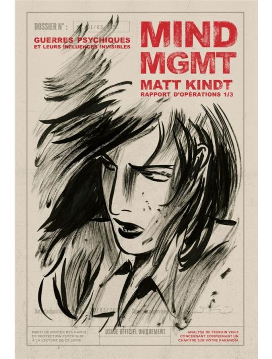 MIND MGMT tome 1 main product photo