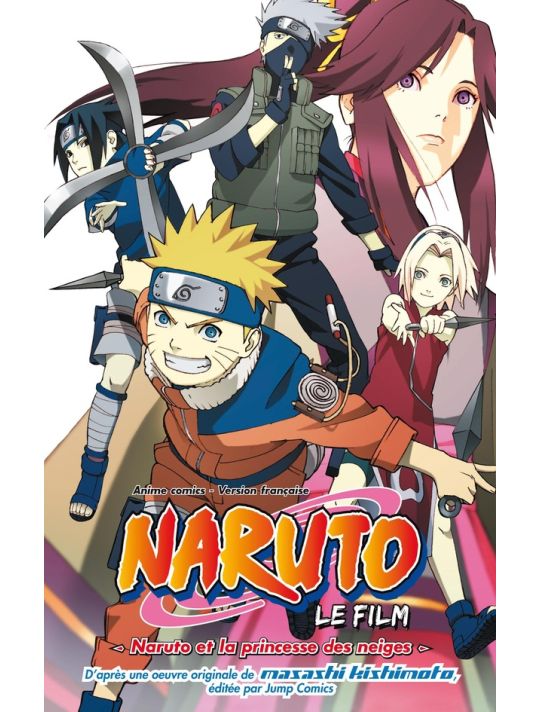 naruto - animé comics tome 1 - naruto et la princesse des neiges main product photo