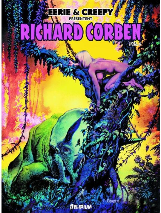 Eerie et creepy presentent richard corben main product photo