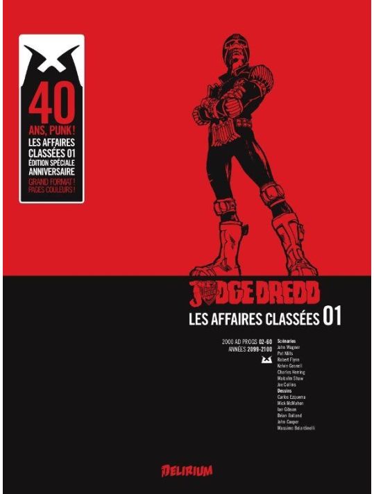 Judge Dredd - affaires classées tome 1 main product photo