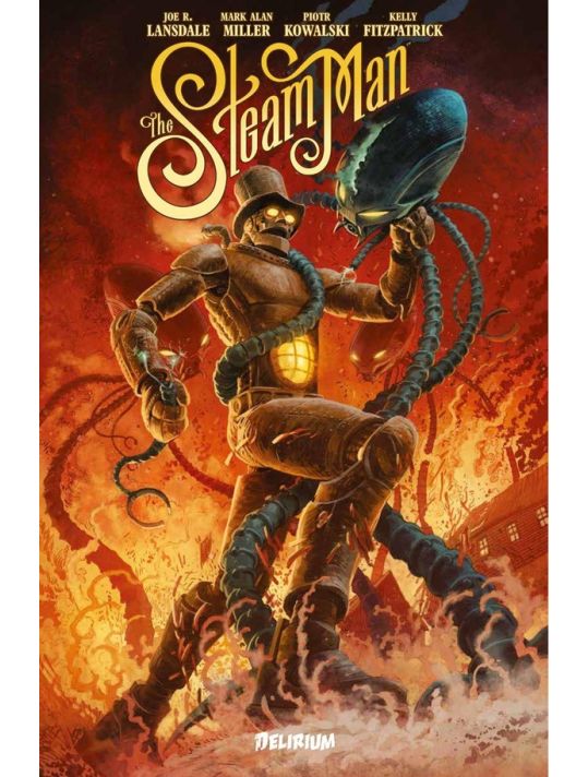 The Steam Man - l'homme vapeur contre le cavalier noir main product photo