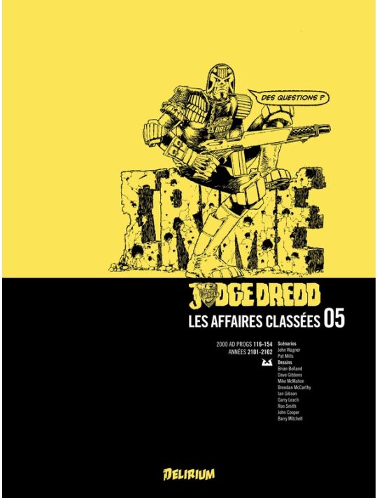 Judge Dredd - les affaires classées Tome 5 main product photo
