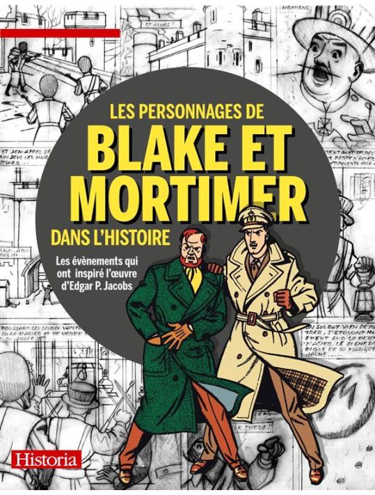Les personnages de Blake et Mortimer dans l'histoire main product photo