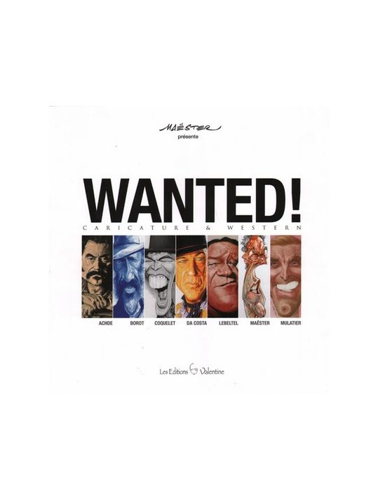 wanted ! caricature & western main product photo