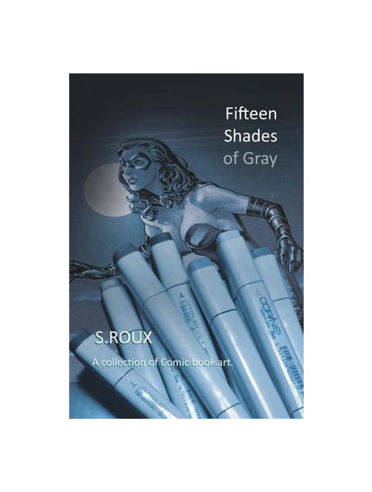 fifteen shades of gray - a collection of comic book art main product photo