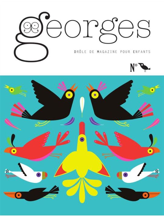 Magazine Georges - numéro oiseau main product photo