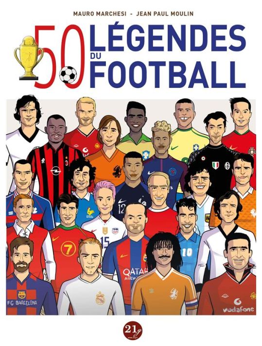 50 légendes du football main product photo