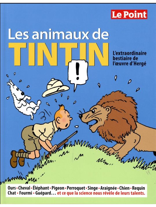 Les animaux de Tintin main product photo
