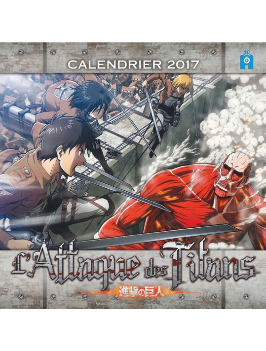 L'attaque des titans - calendrier 2017 main product photo