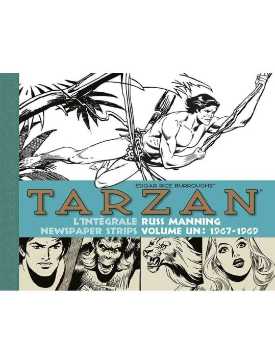 Tarzan - newspaper strips - intégrale tome 1 main product photo