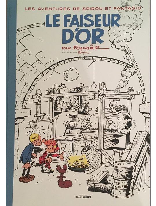 Spirou et Fantasio - tirage de tête tome 20 - Le faiseur d'or main product photo