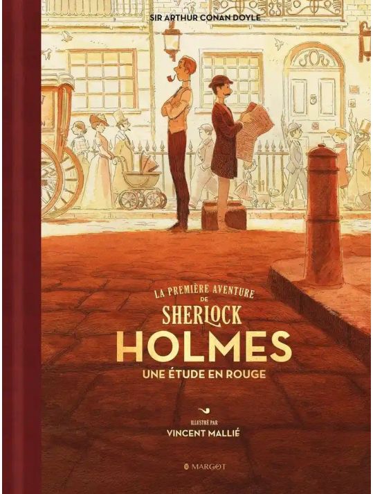 Sherlock Holmes : une étude en rouge - illustré main product photo