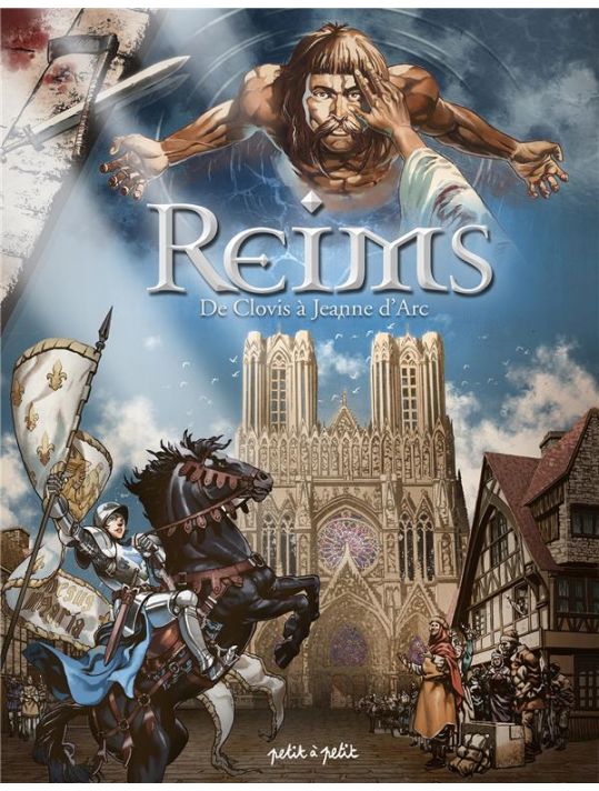 Reims en BD tome 1 - De Clovis à Jeanne d'arc main product photo