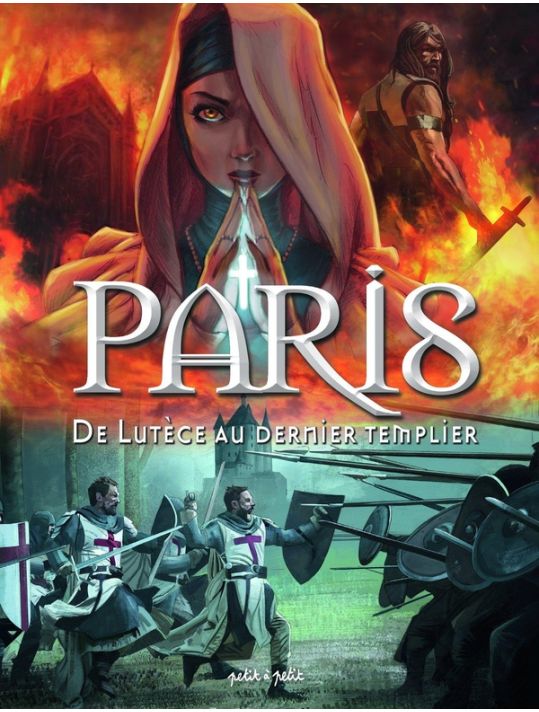 Paris en BD tome 1 - De Lutèce au dernier templier main product photo