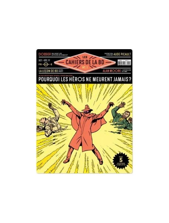 Les cahiers de la BD tome 1 - pourquoi les héros ne meurent jamais ? main product photo