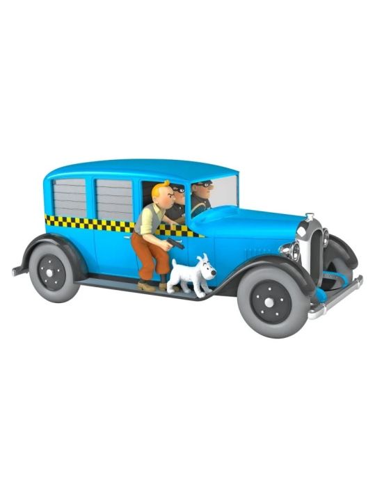 Voiture de collection Tintin N°7 - Le taxi de Chicago 1/24