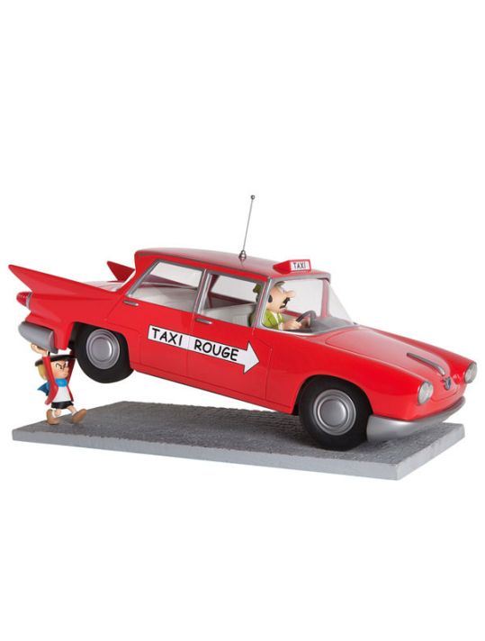 Figurine Benoît Brisefer, Le Taxi Rouge main product photo