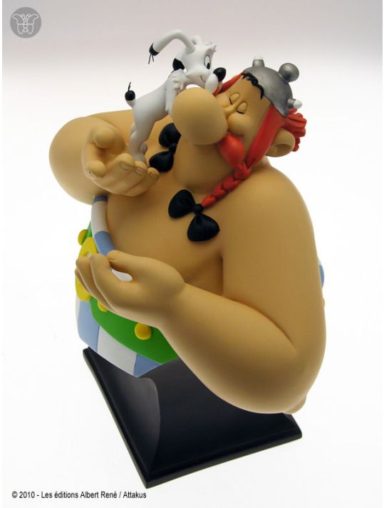 figurine Obélix et Idéfix main product photo