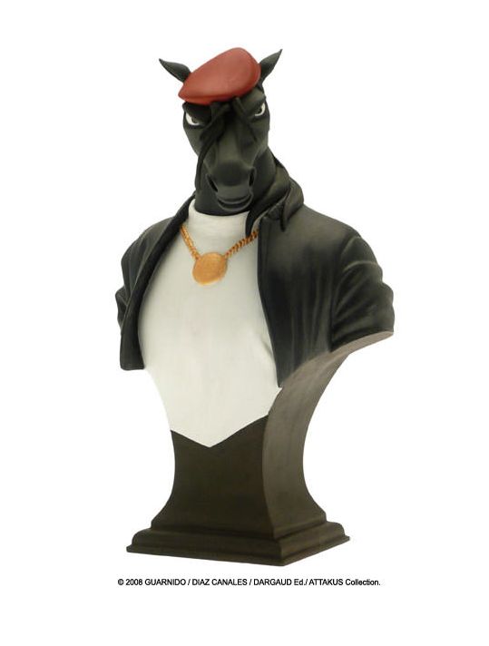 figurine Mini Buste Horse "Black Claws" main product photo