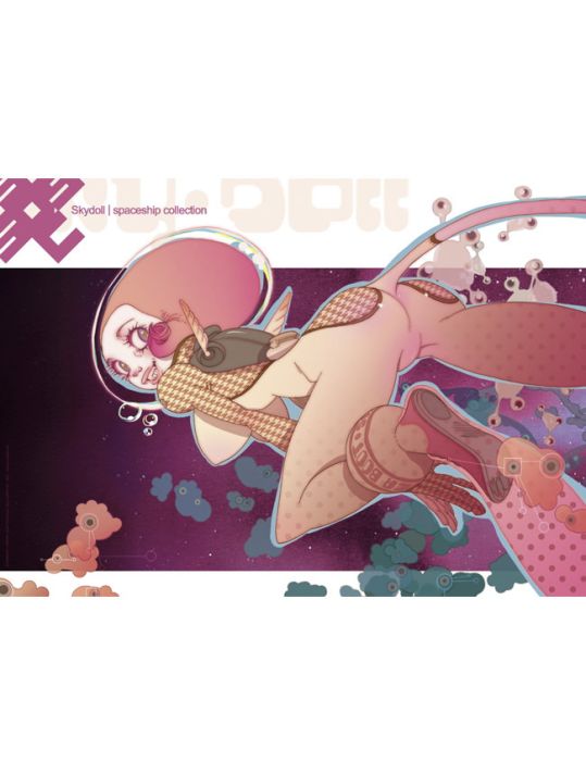 Affiche Noa nage ; Barbucci et Canepa ; 50x70 main product photo