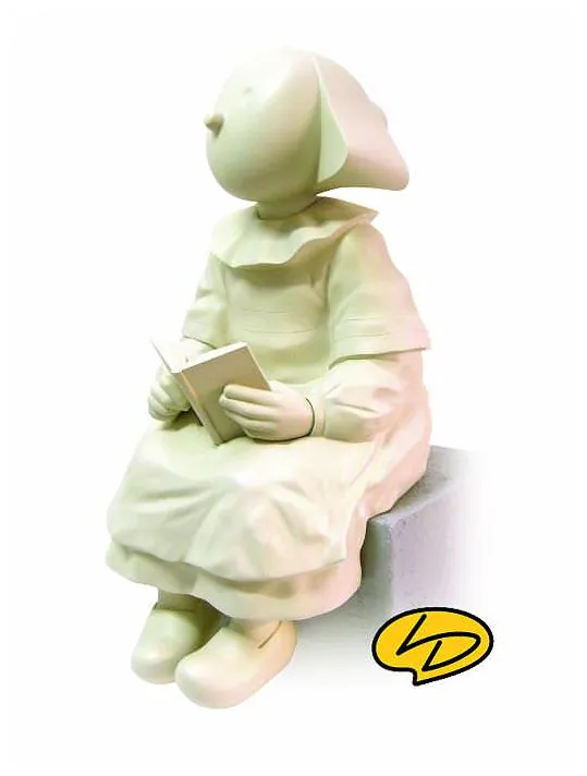 6 Figurines Bécassine - Bretagne - Résine 7,5 Cm - Enfant - Collection Plastoy