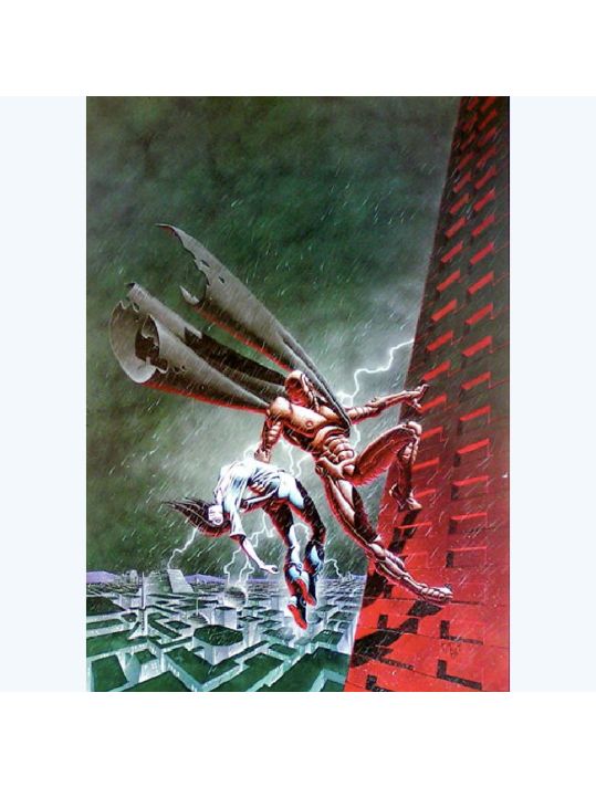 Affiche La Cité ; s Robots ; Caza ; Signée & Numérotée 500 ex. ; 60x80 main product photo