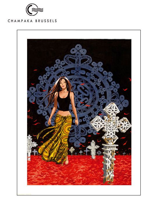 Affiche La perle noire ;Mirrallès main product photo