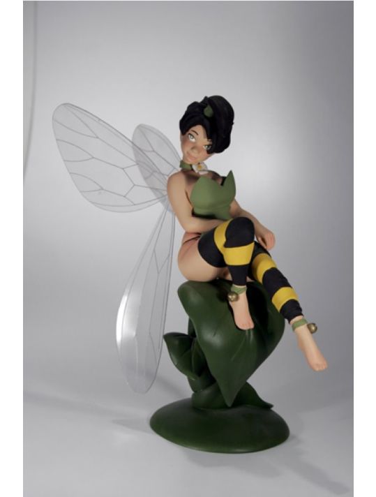 Figurine en résine Peter Pan ; Clochette assise