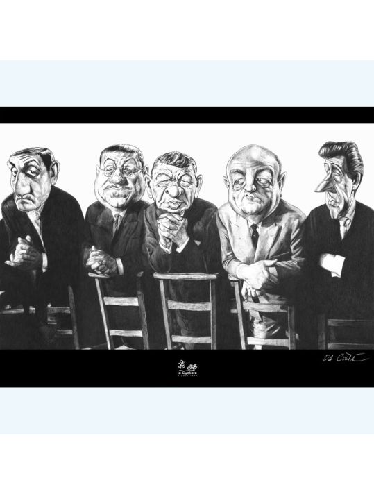 Affiche Les tontons flingueurs 2 - Da Costa - 30x40 main product photo