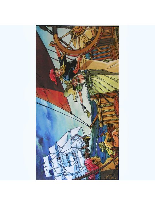 Affiche Bateaux ; Gabrion ; Signée ; 60x80 main product photo