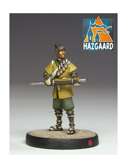 Figurine peinte Gueule de Feu main product photo