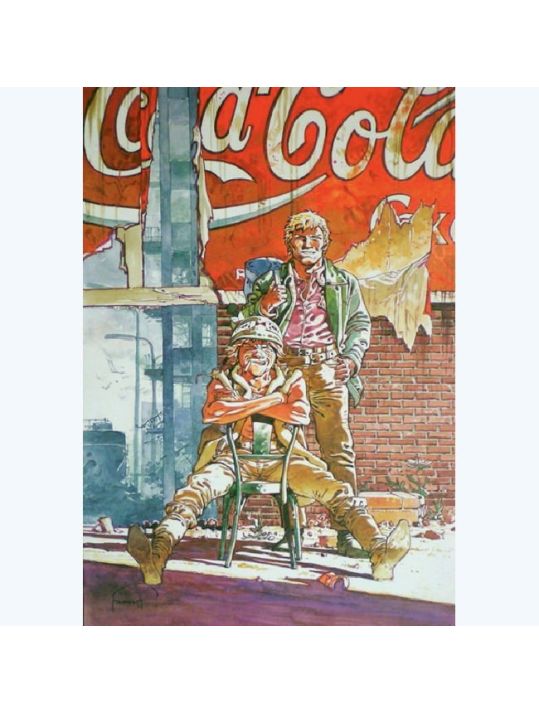 Affiche Coca ; Hermann ; 45x65 main product photo