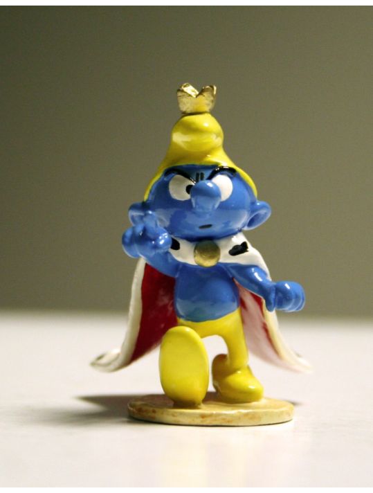 Figurine Schtroumpfissime A bas le Tyran main product photo