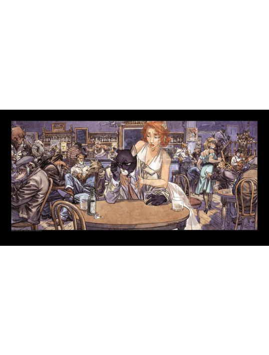 Affiche John's blues - Guarnido - 50x100 main product photo