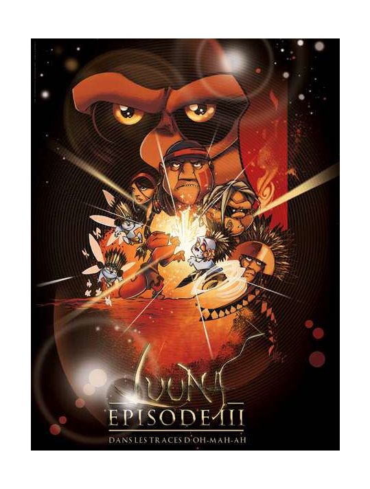 Affiche Luuna épisode 3 ; Kéramidas ; Signée & Numérotée 175 ex. ; 30x40 main product photo