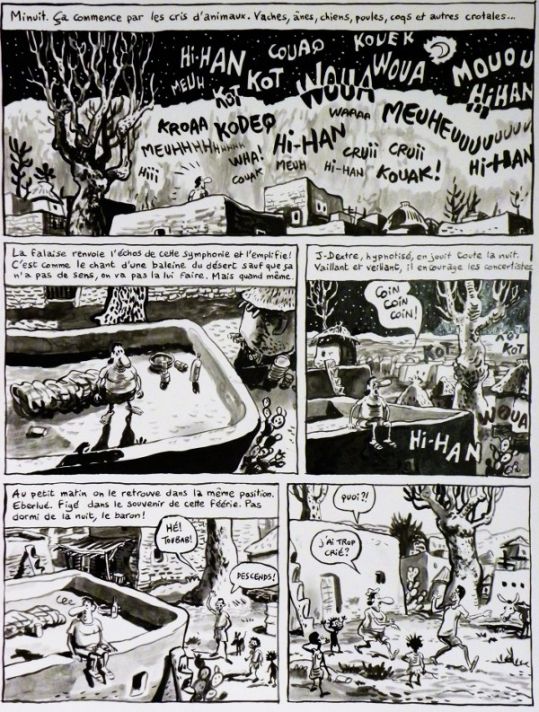 Planche originale Le Landais Volant tome 1 - p°21 main product photo