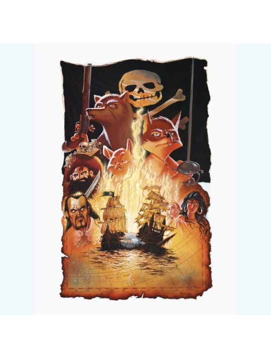 Affiche Cinéma ; Masbou ; 50x70 main product photo
