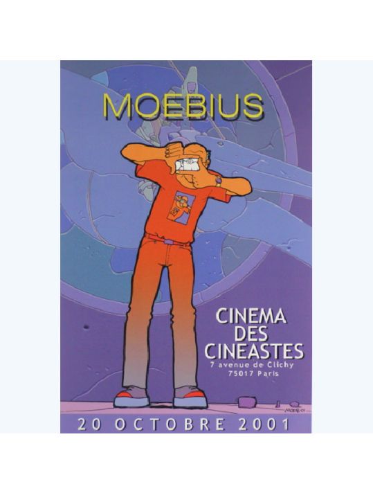 Affiche Cinéma des cinéastes ; Moebius ; 40x60 main product photo