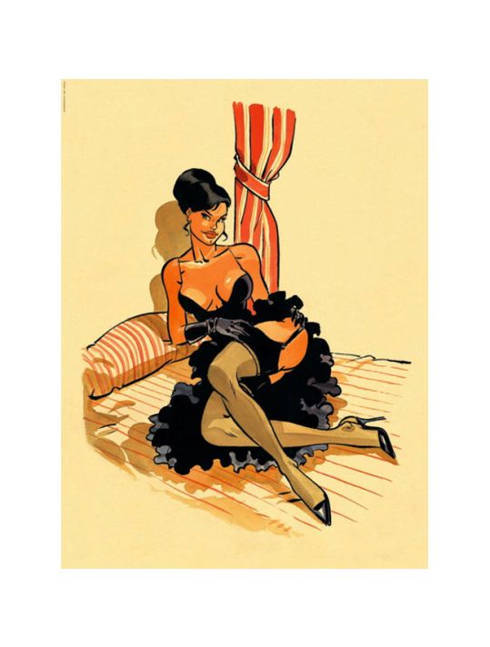 Affiche Frenchtouch N°1 ; Meynet ; Signée & Numérotée 110 ex. ; 13x20,5 main product photo