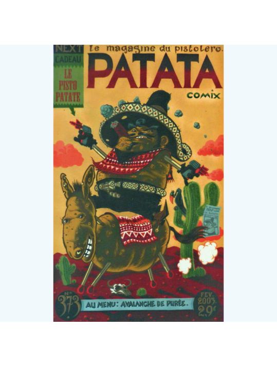 Affiche Patata ; Mezzo ; Signée & Numérotée 100 ex. ; 30x40 main product photo
