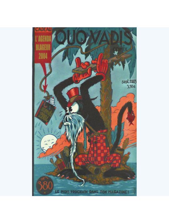 Affiche Quo Vadis ; mezzo ; Signée & Numérotée 100 ex. ; 30x40 main product photo