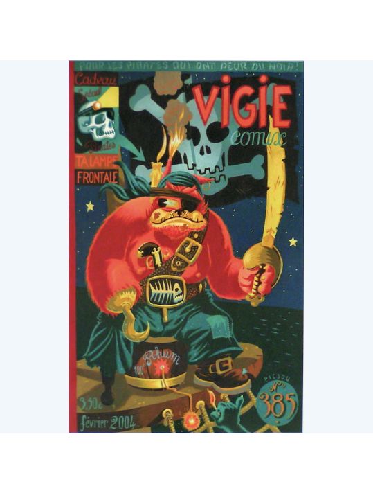 Affiche Vigie ; Mezzo ; Signée & Numérotée 100 ex. ; 30x40 main product photo
