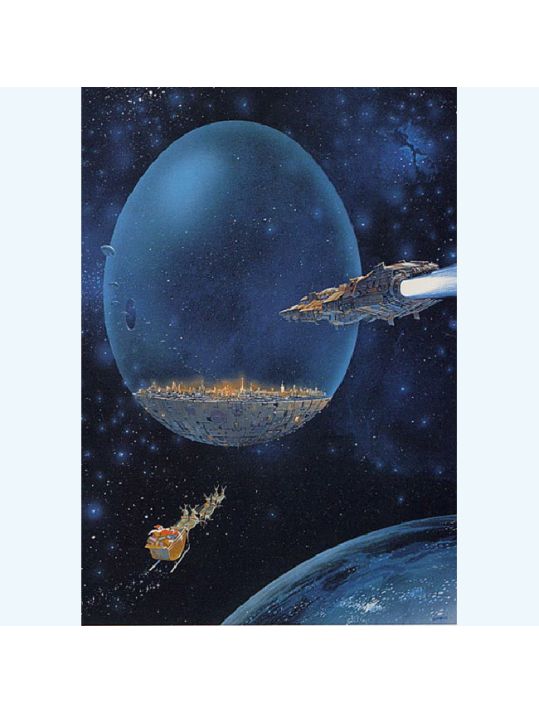 Affiche Noel Cosmique ; Moebius ; 48,7x69 main product photo